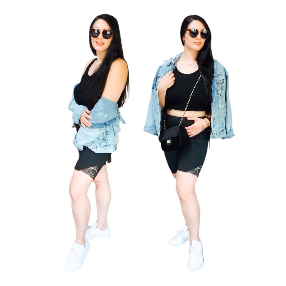 Lucille Lace Biker Shorts